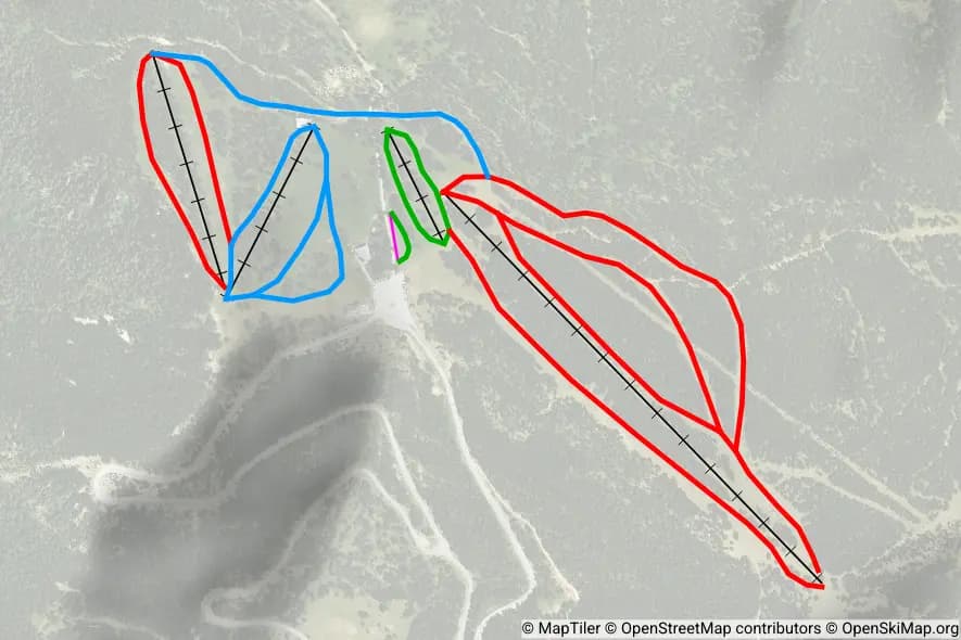 Rasos de Peguera skimap