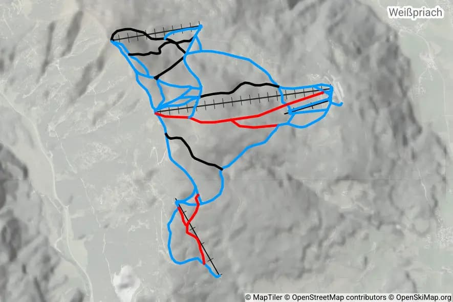 Skigebiet Fanningberg skimap