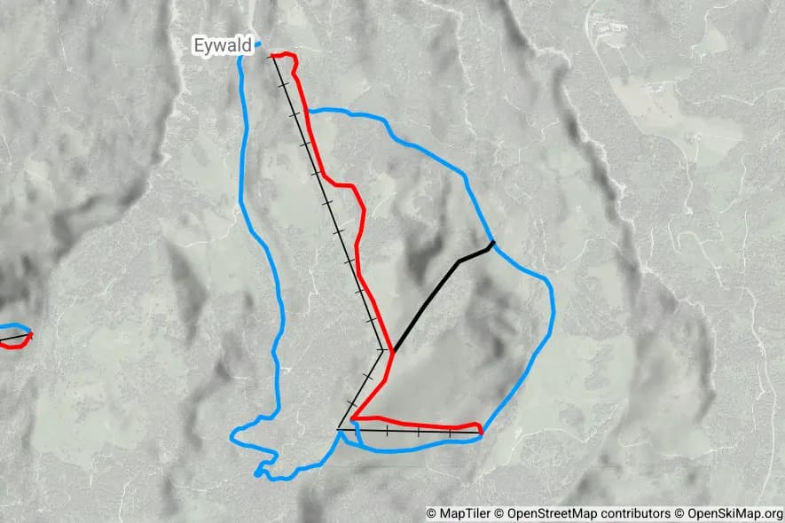 Gantrisch - Rueschegg skimap