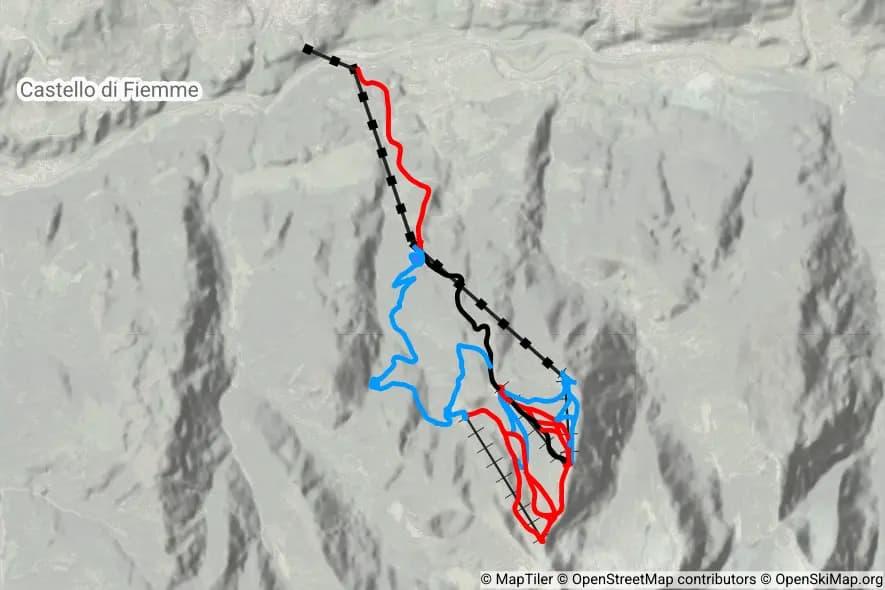 Alpe Cermis skimap