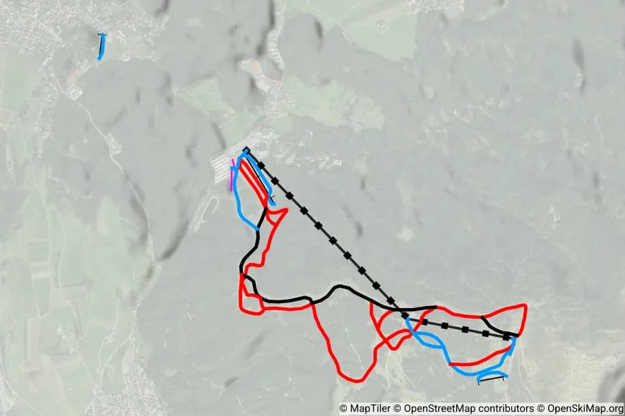 Patscherkofel Ski skimap