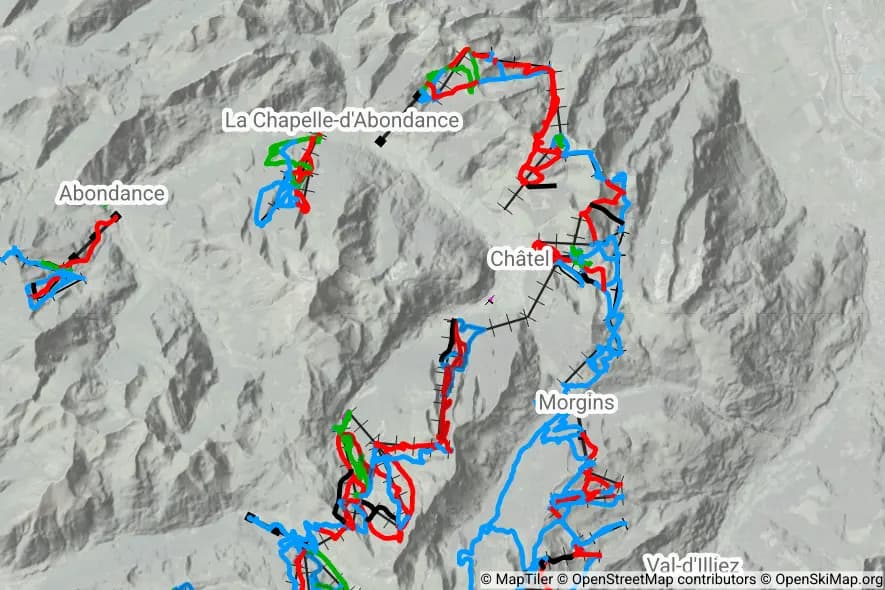 Espace Liberté skimap