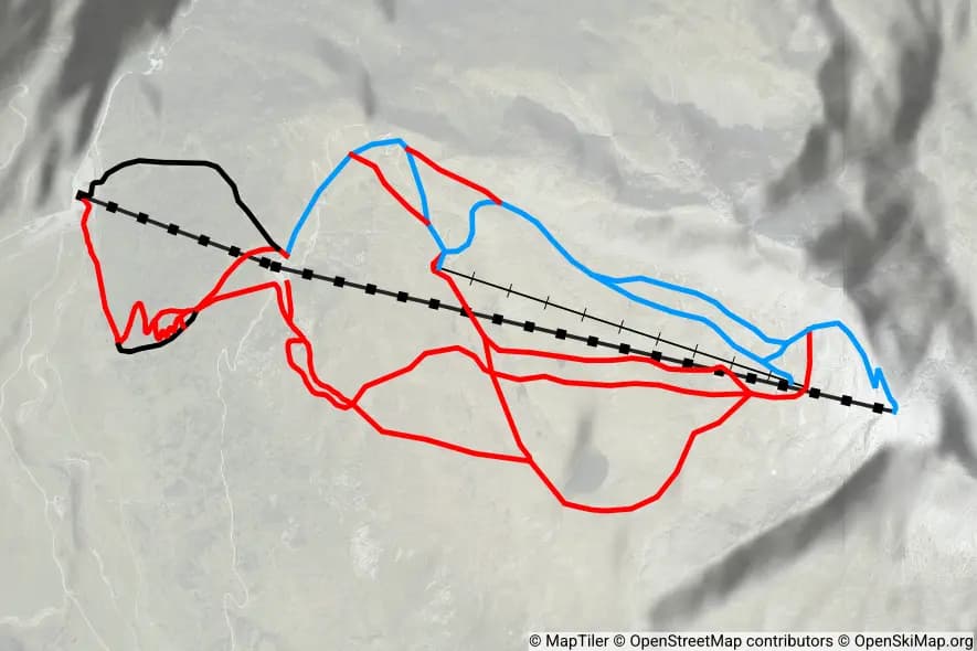 Sportgastein piste map