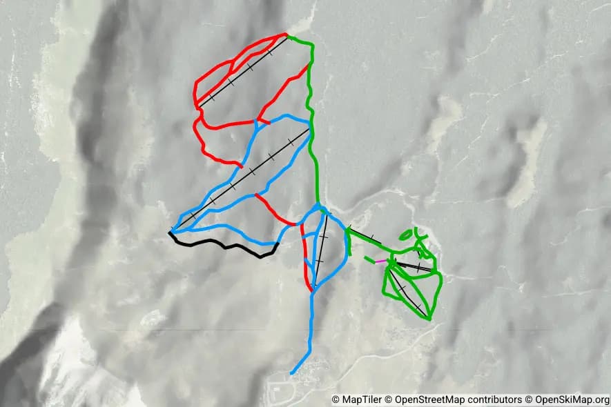 Font d'Urle Chaud Clapier skimap