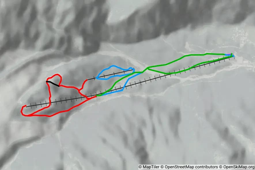 Macugnaga - Belvedere skimap