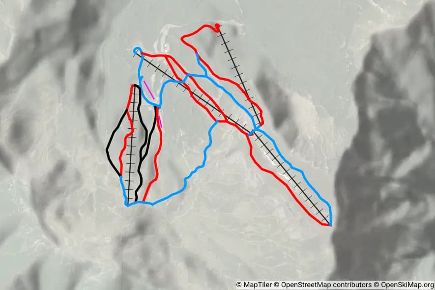 Corno alle Scale skimap