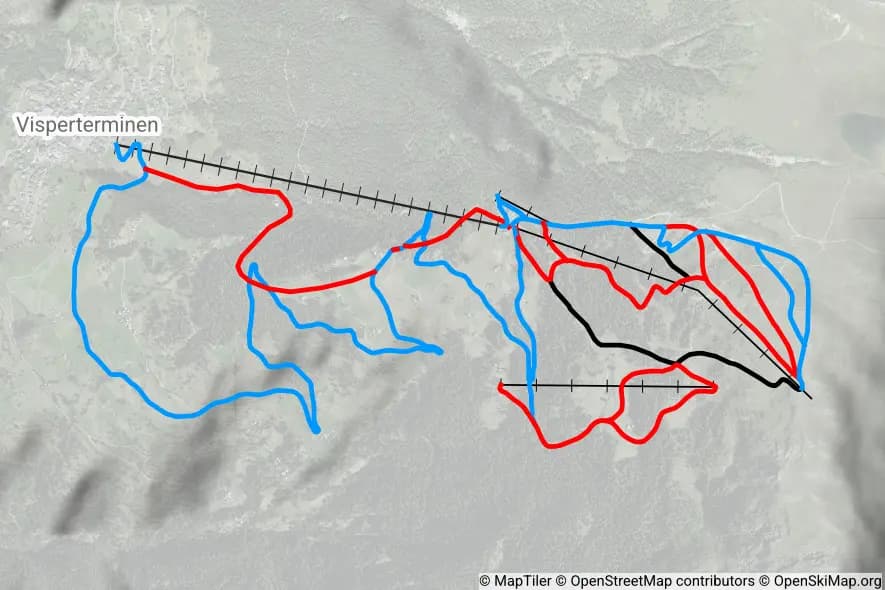 Visperterminen piste map