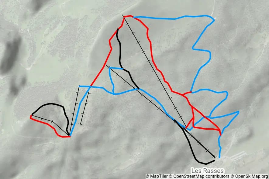Sainte-Croix / Les Rasses skimap