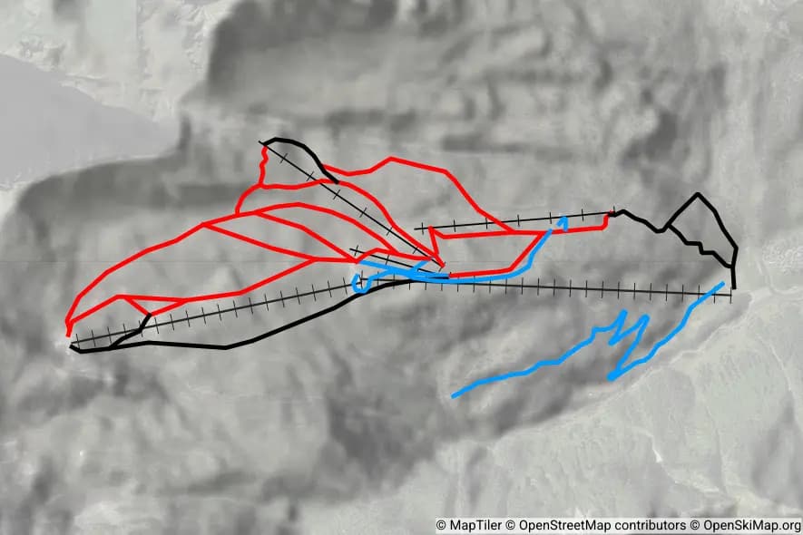 Bosco Gurin – Grossalp skimap
