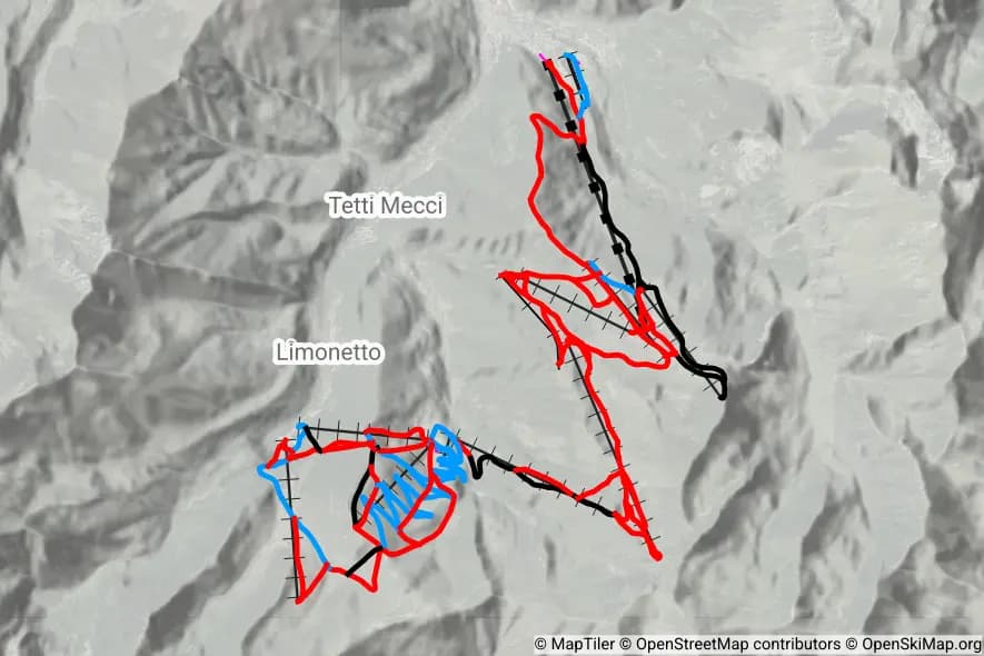 Riserva Bianca skimap
