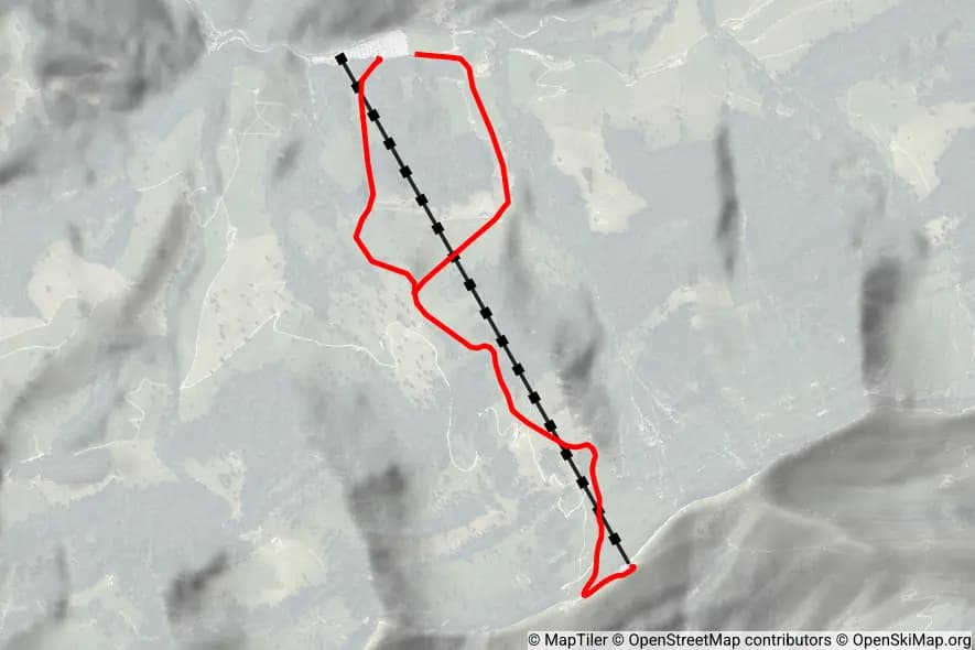 Steibis - Hochgratbahn piste map
