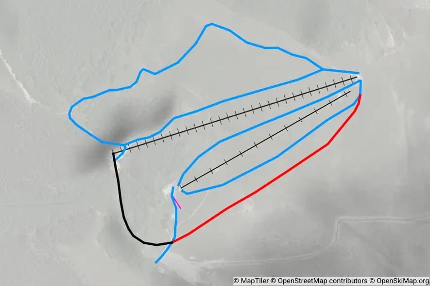 Monte Prata skimap