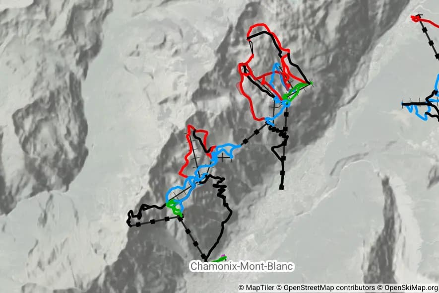 Brévent/Flégère (Chamonix) skimap