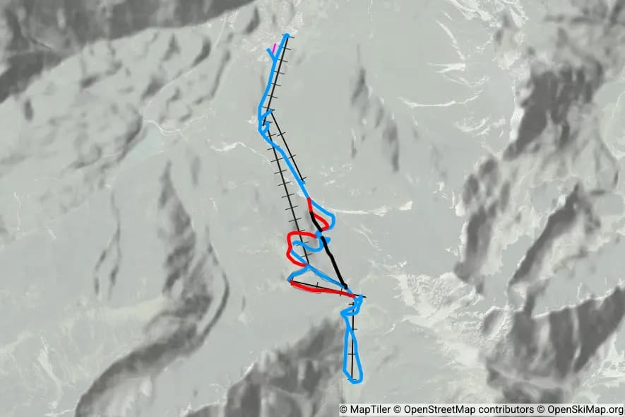 Biberwier - Marienberg skimap