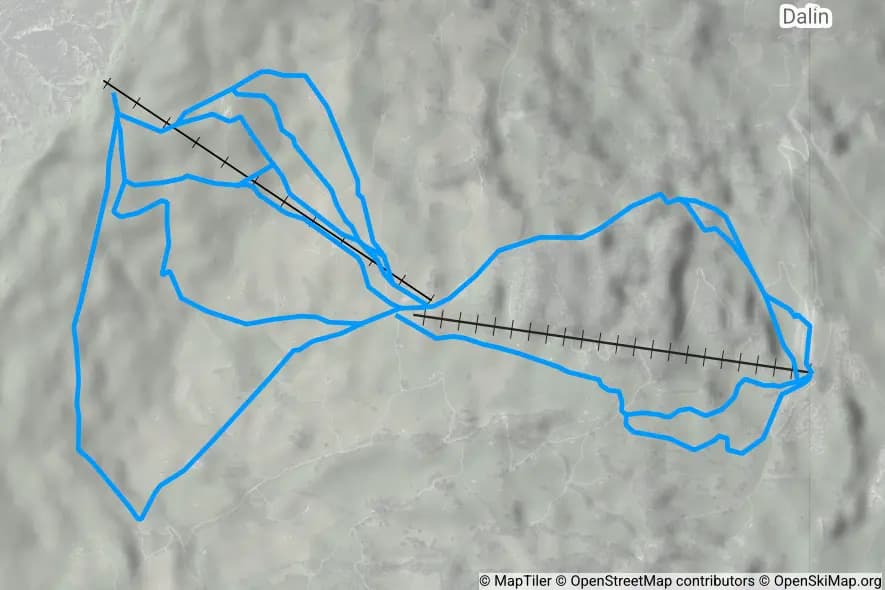 Sarn Heinzenberg piste map