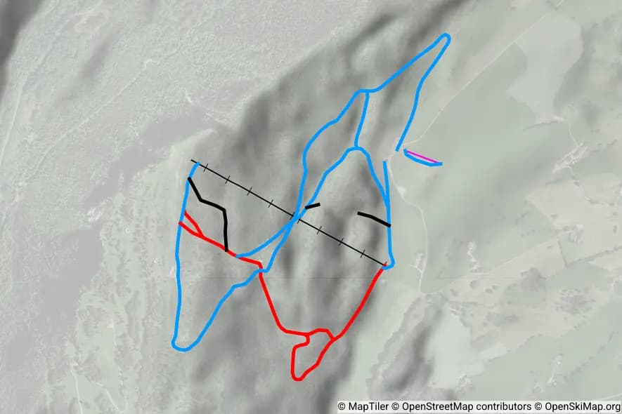 Dent de Vaulion – Le Morez skimap