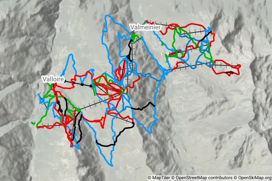 Galibier-Thabor skimap