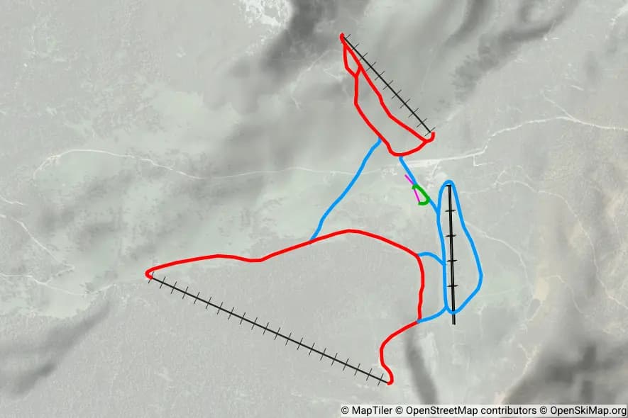 Jochgrimm, Passo Oclini skimap