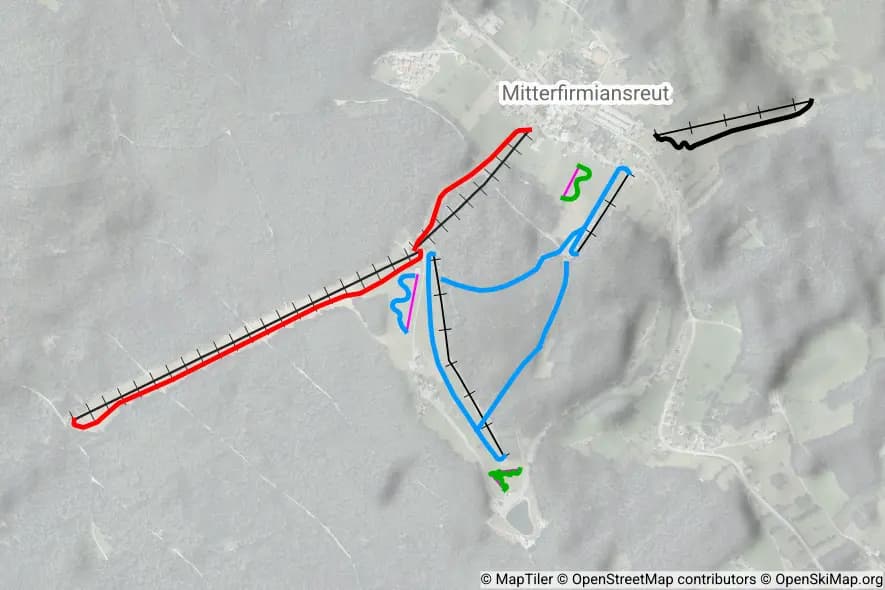 Mitterdorf skimap