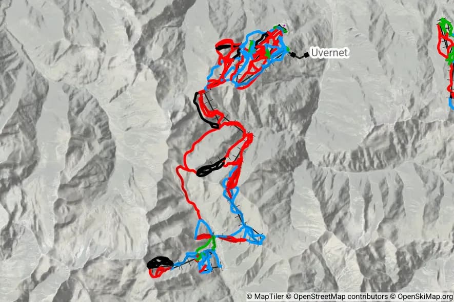 Espace Lumière skimap