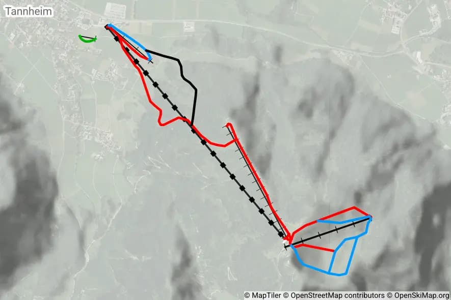 Tannheim Neunerköpfle (Tannheimer Tal) skimap