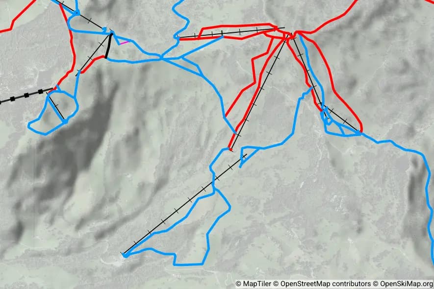 Ibergeregg-Handgruobi piste map