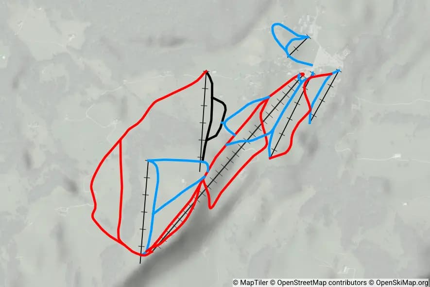 Skigebiet Schetteregg skimap