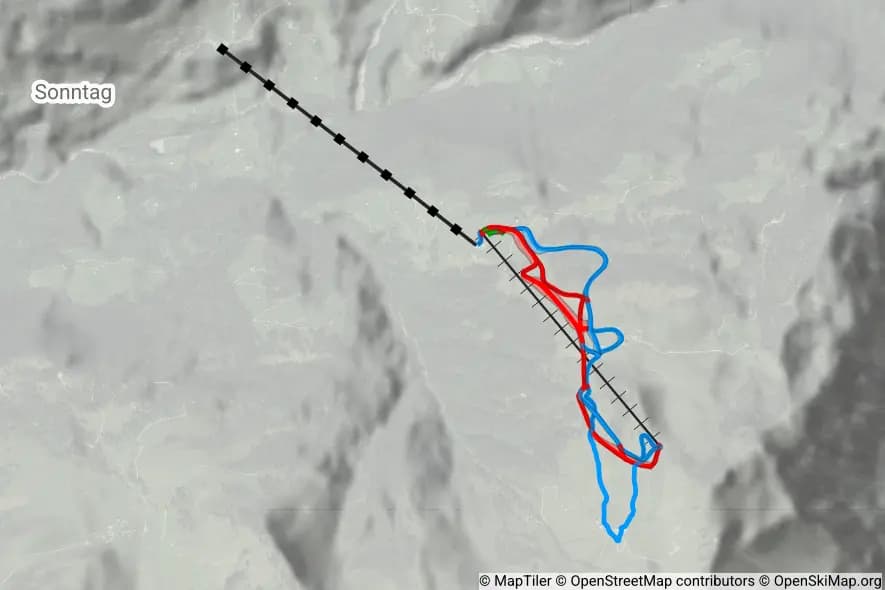 Sonntag Stein skimap
