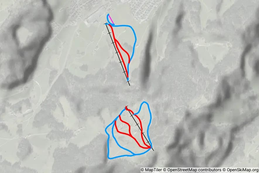 Degersheim piste map