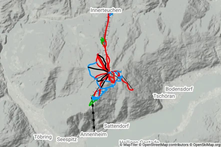 Skigebiet Gerlitzen Alpe skimap