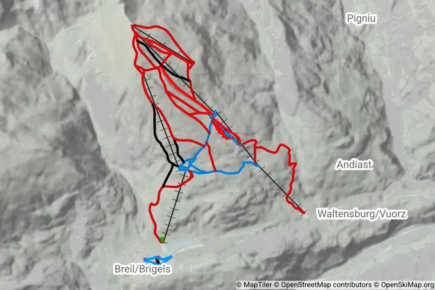 Brigels-Waltensburg-Andiast,Breil-Vuorz-Andiast skimap