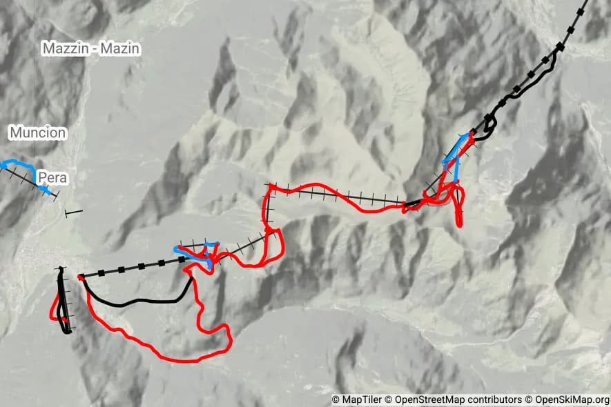 Buffaure - Ciampac skimap