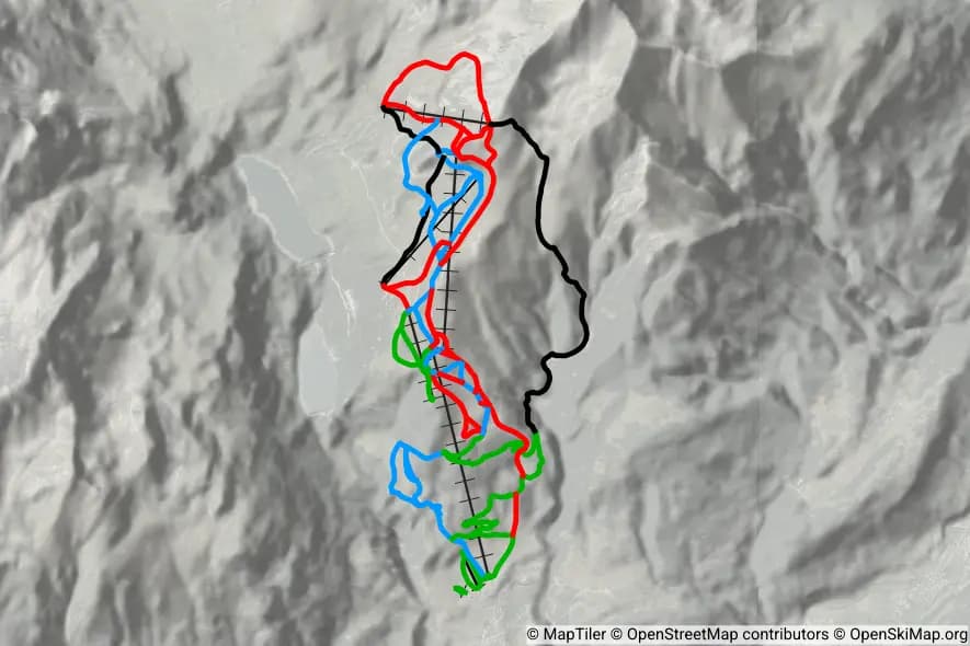 Aussois skimap