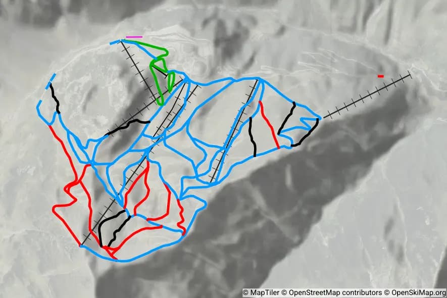 Piau-Engaly piste map