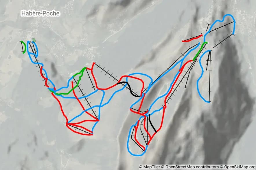Hirmentaz - Les Habères skimap