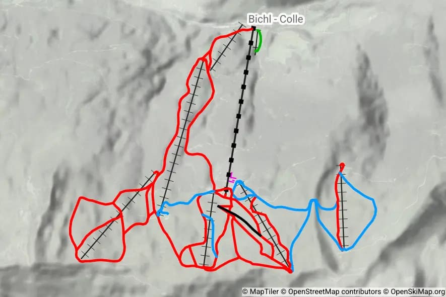 Ratschings-Jaufen skimap