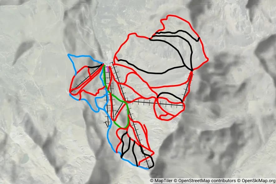 Boí Taüll piste map