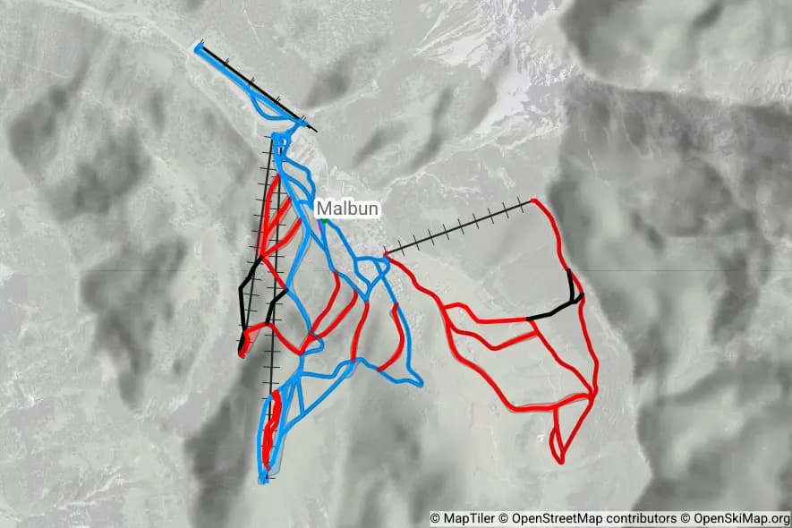 Malbun skimap
