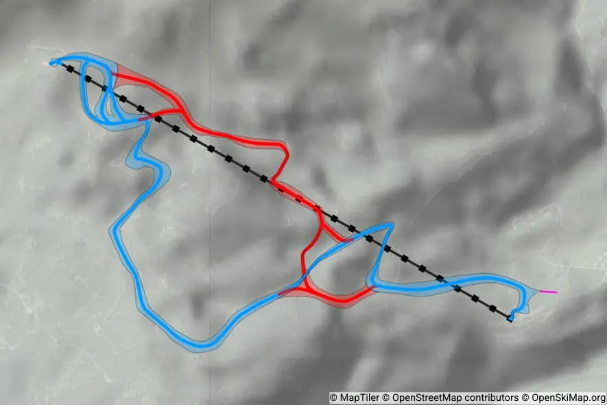 Jöchelspitze skimap