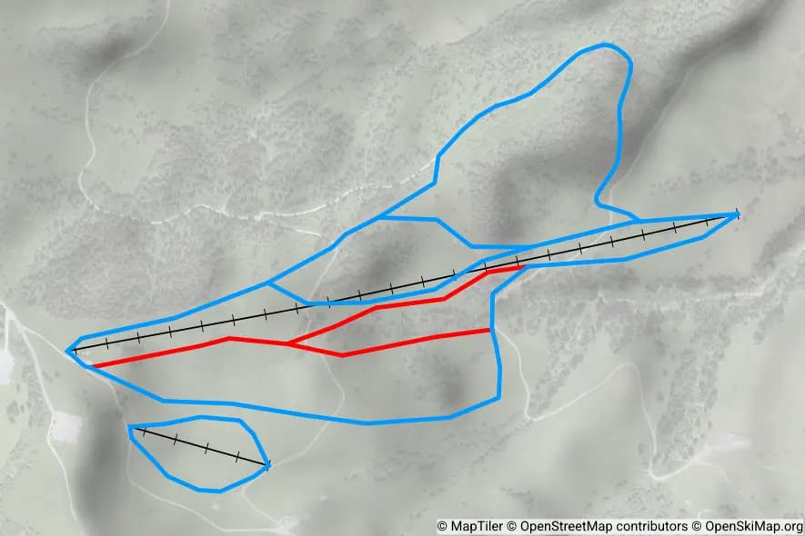 Gantrisch - Gurnigel skimap