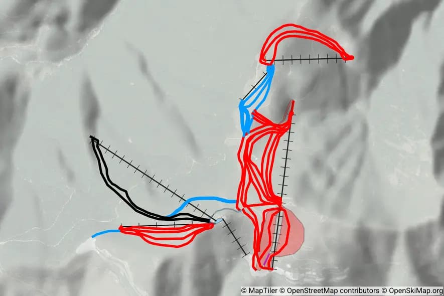 Bielmonte piste map