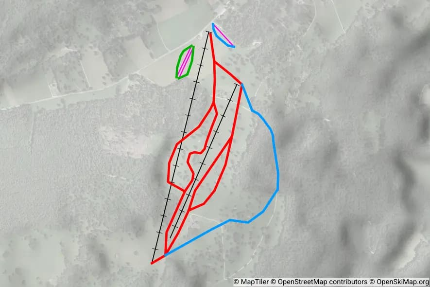 Les Prés-d'Orvin skimap