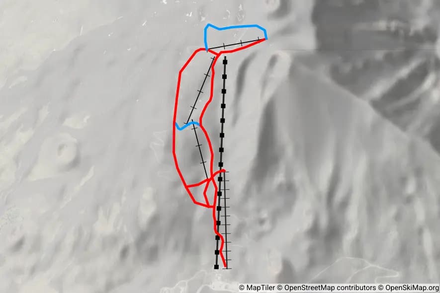 Etna Sud/Nicolosi skimap