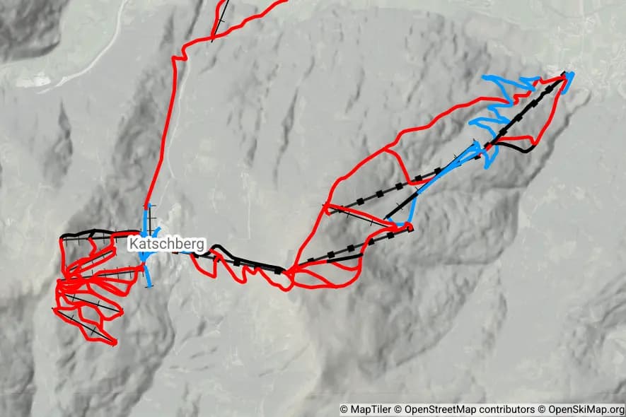 Katschberg-Aineck skimap