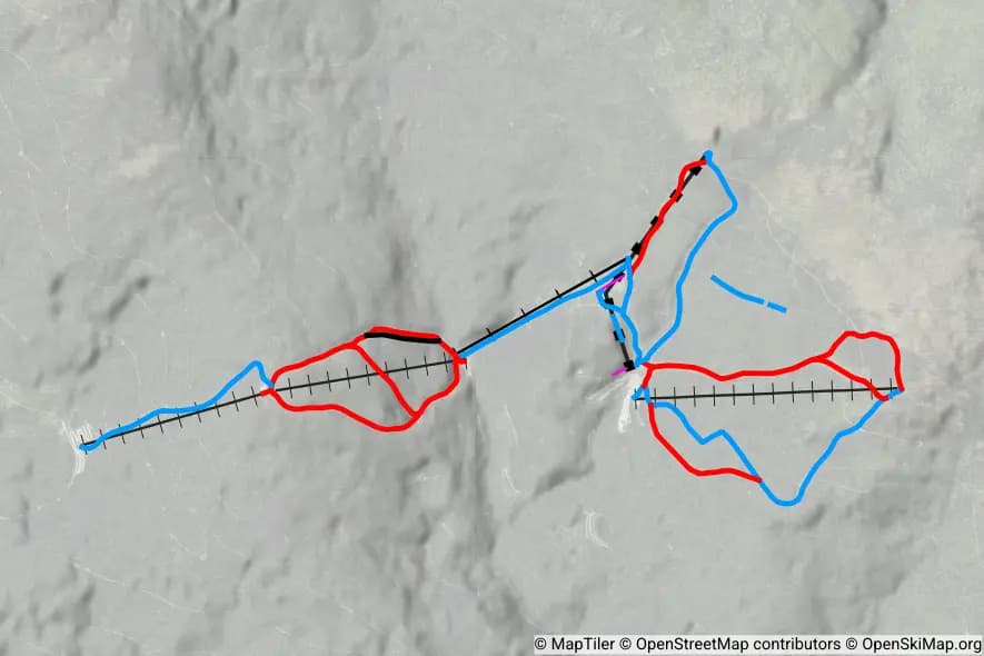 Hochficht-Böhmerwald skimap