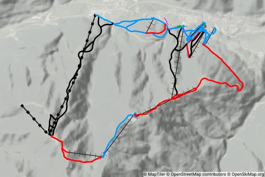 Tarvisio, Tarvis skimap