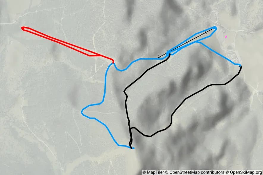 Skigebiet Flattnitz skimap