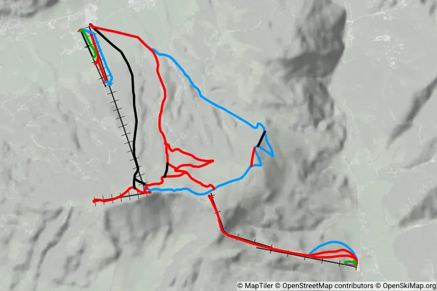 Buchensteinwand (Pillersee) skimap