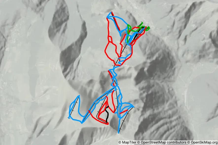 L'Alpe du Grand Serre skimap