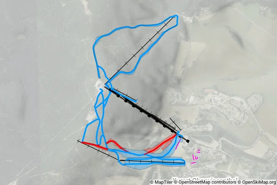 Skigebiet Oberwiesenthal skimap